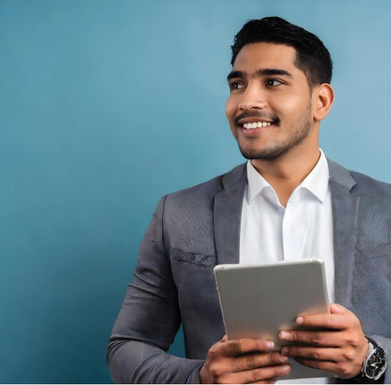 person holding Tab